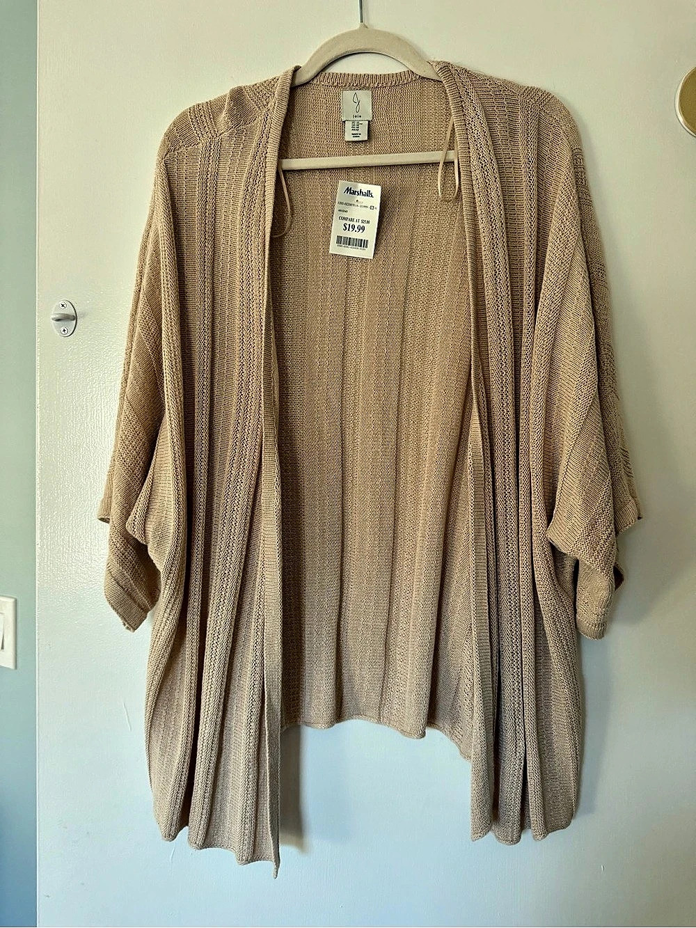 Joie Open Front Knit Cardigan Size Medium NWT